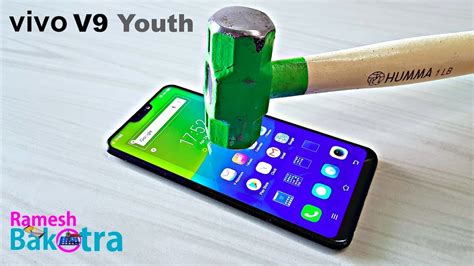 Vivo V9 Youth Screen Glass Scratch Test 